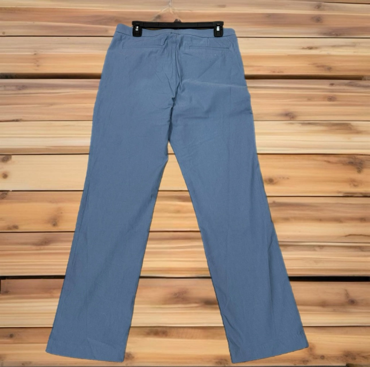 Stitch Fix Violets & Roses Coastal Blue Chino Pants Slim Straight Leg