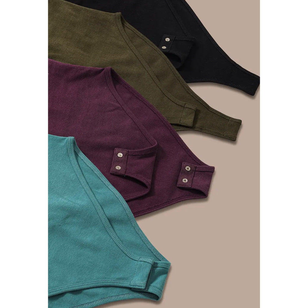 Racerback Bodysuit Cotton Spandex Snap Closure in Mauve Pink