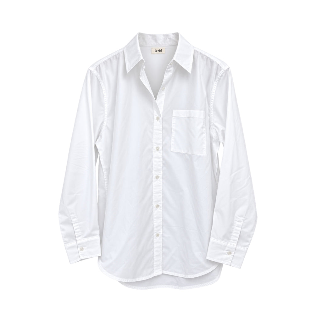 La Miel Preppy Lady 2-Piece Camel Sweater & White Button-Down Shirt Set