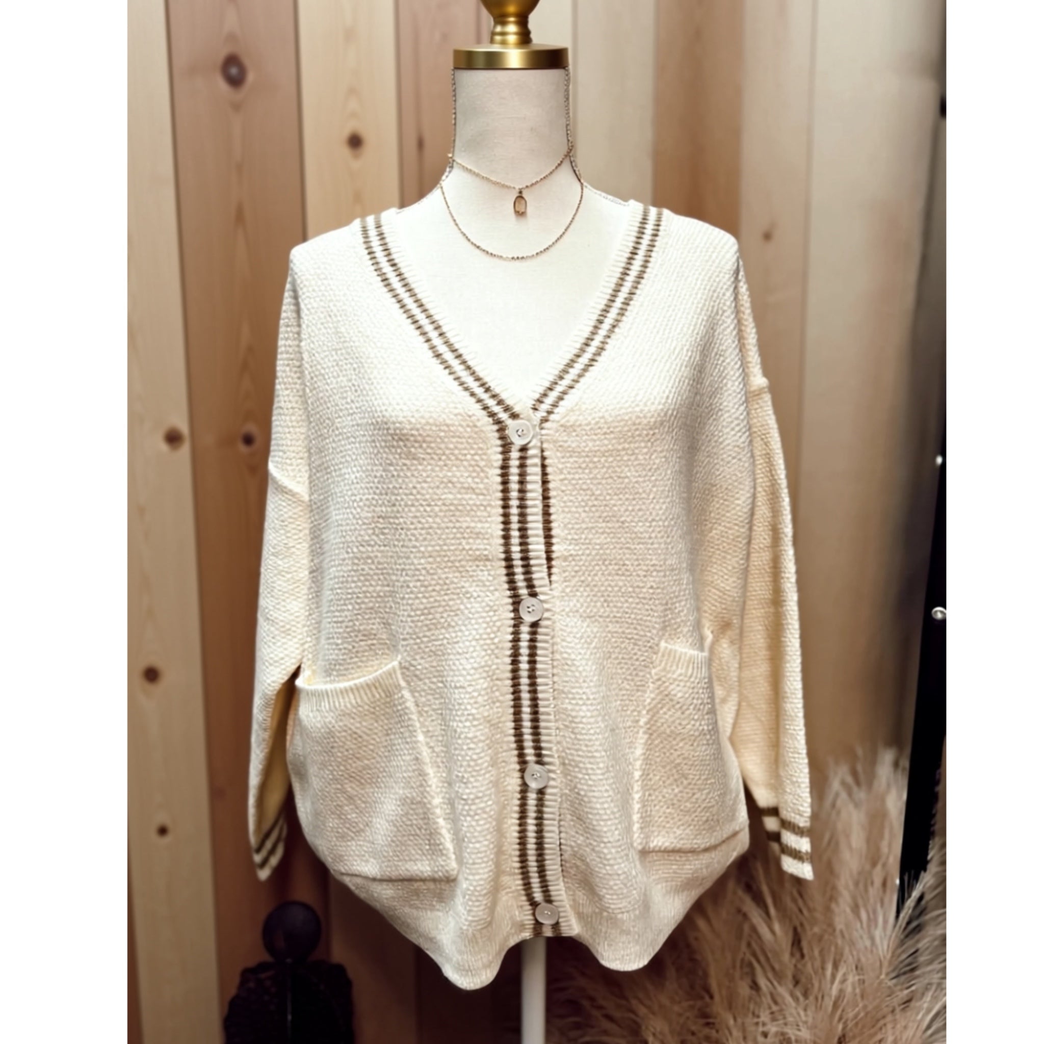 The "Hamptons" Capsule Set: J.Crew Linen Shorts, Grace + Emma Cardigan, Top 3 Pc