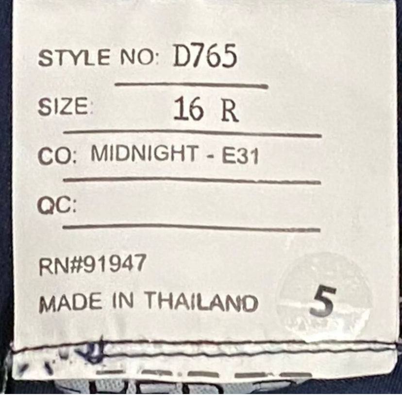 ALFRED SUNG D765 Cocktail Dress Satin Twill V Neck Midnight Navy -only size 16 available - East Coast Bella LLC