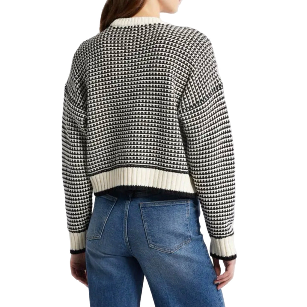 Madewell Textured Stitch Cotton Crewneck Sweater Relaxed Cotton Knit