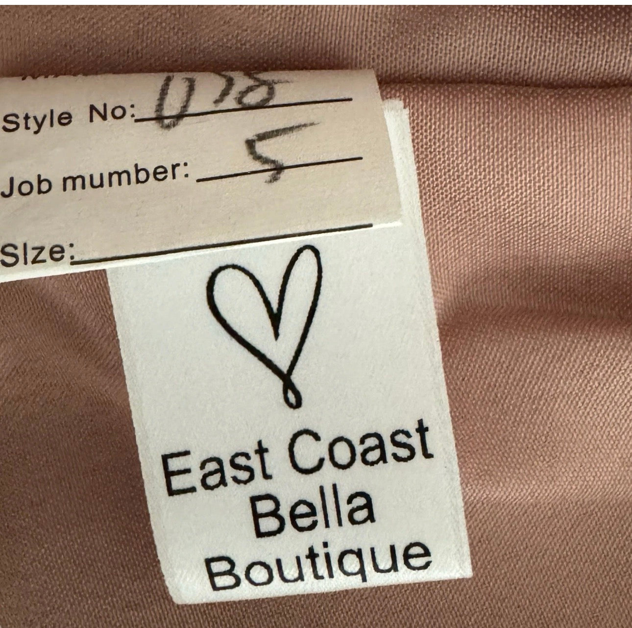 EAST COAST BELLA Mother Of The Bride Dress Chiffon Lace Pink Midi V Neck