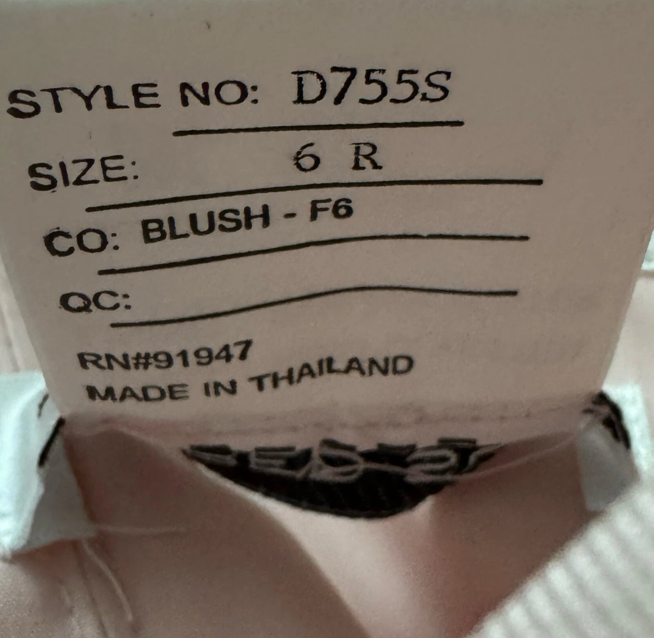Alfred Sung D755S Strapless Sweetheart Satin Gown Formal Dress Blush Pink