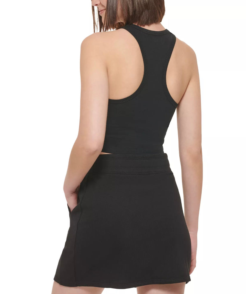 CALVIN KLEIN PERFORMANCE
Racerback Crop Top- Black - East Coast Bella LLC