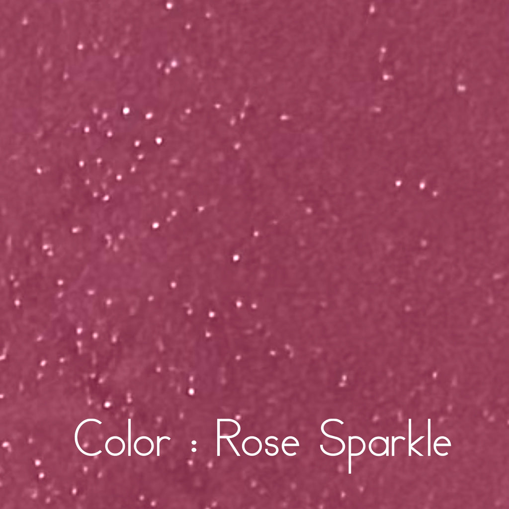LUMIERE Ring Accent Cut-Out Mini Dress in Rose Sparkle