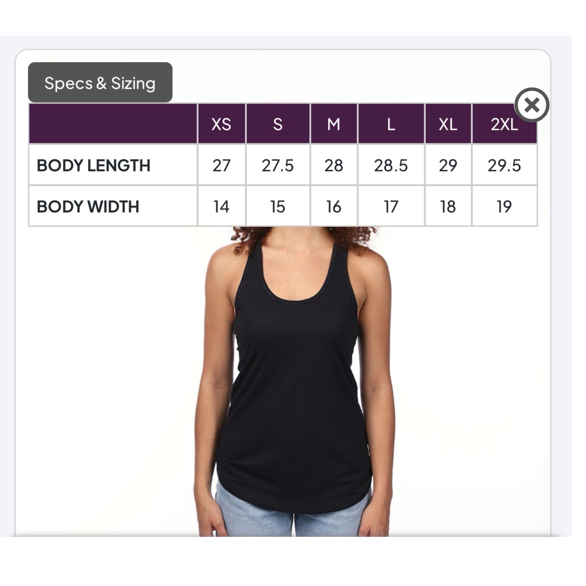 All You Need Is Less Lightweight Racer Back Tank Top in White