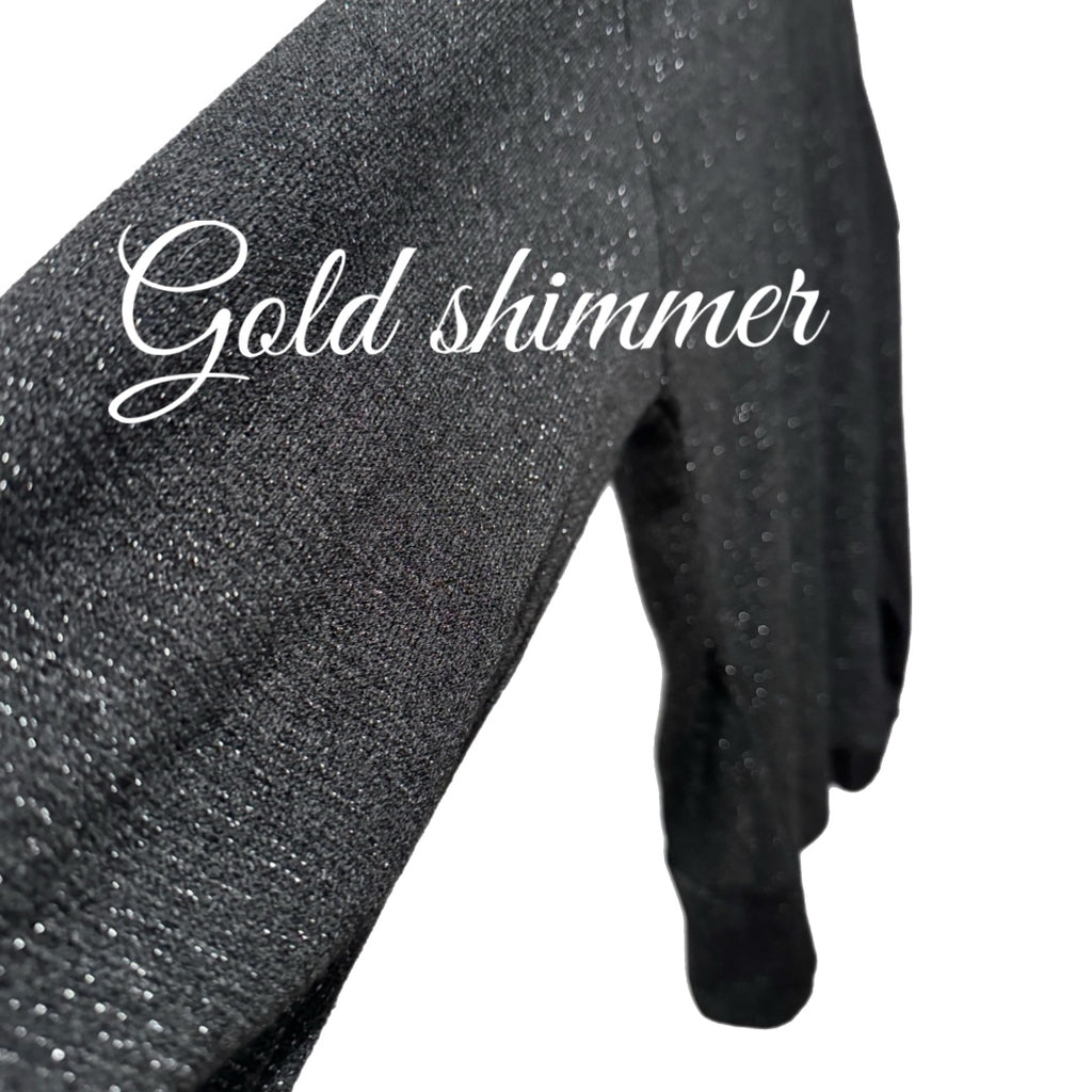 Kaileigh Stitch Fix Sadaf Open Back Shimmery Black Knit Top Long Sleeve