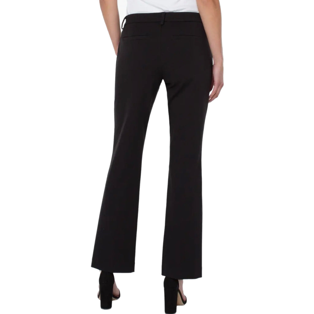 LIVERPOOL LOS ANGELES Kelsey Flare Trouser Womens Black Dress Pants