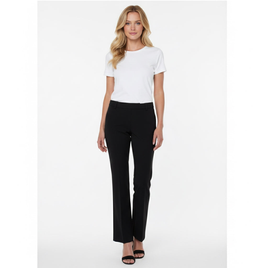 LIVERPOOL LOS ANGELES Kelsey Flare Trouser Womens Black Dress Pants