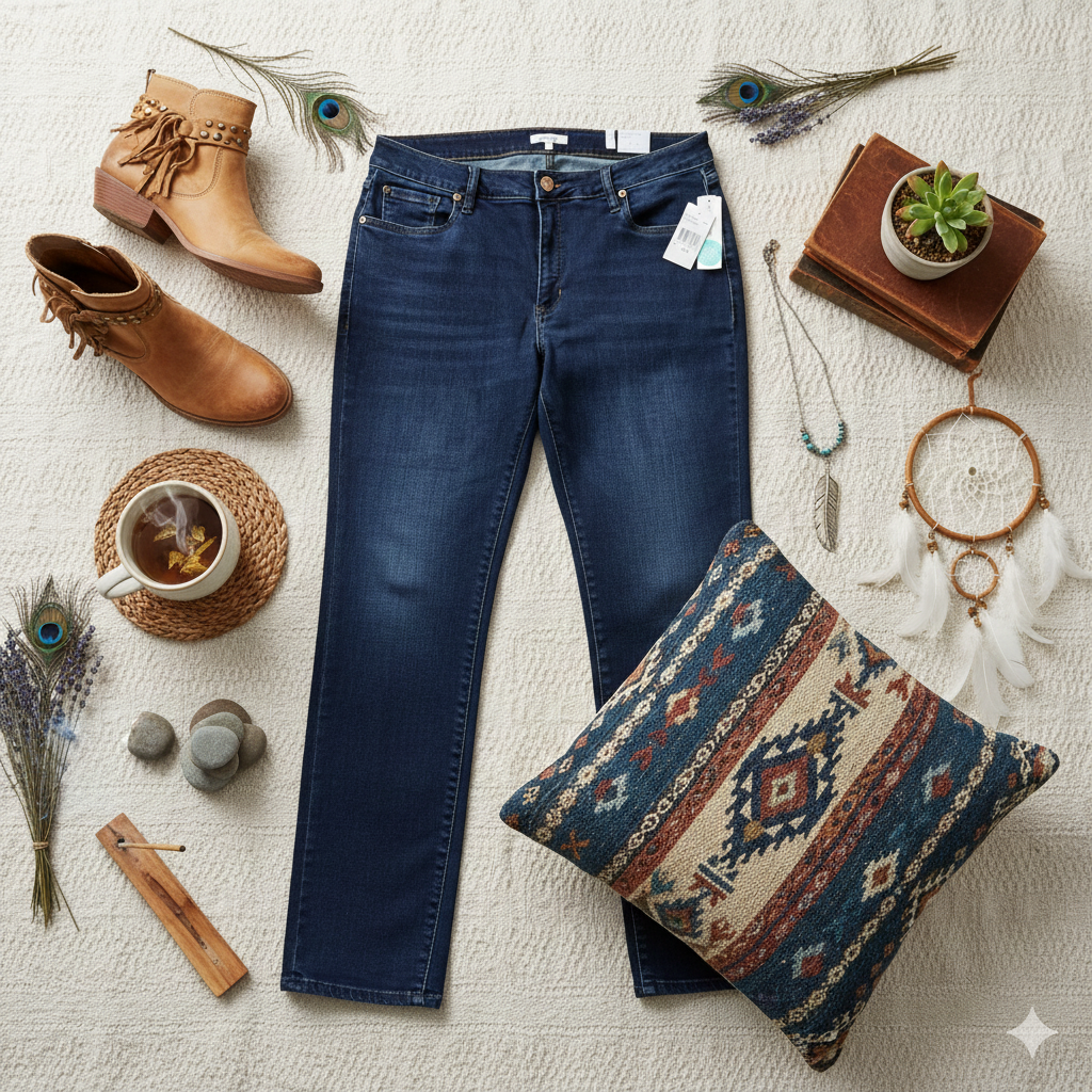 STS BLUE Drew High Rise Straight Leg Jeans Dark Wash Stretchy Denim