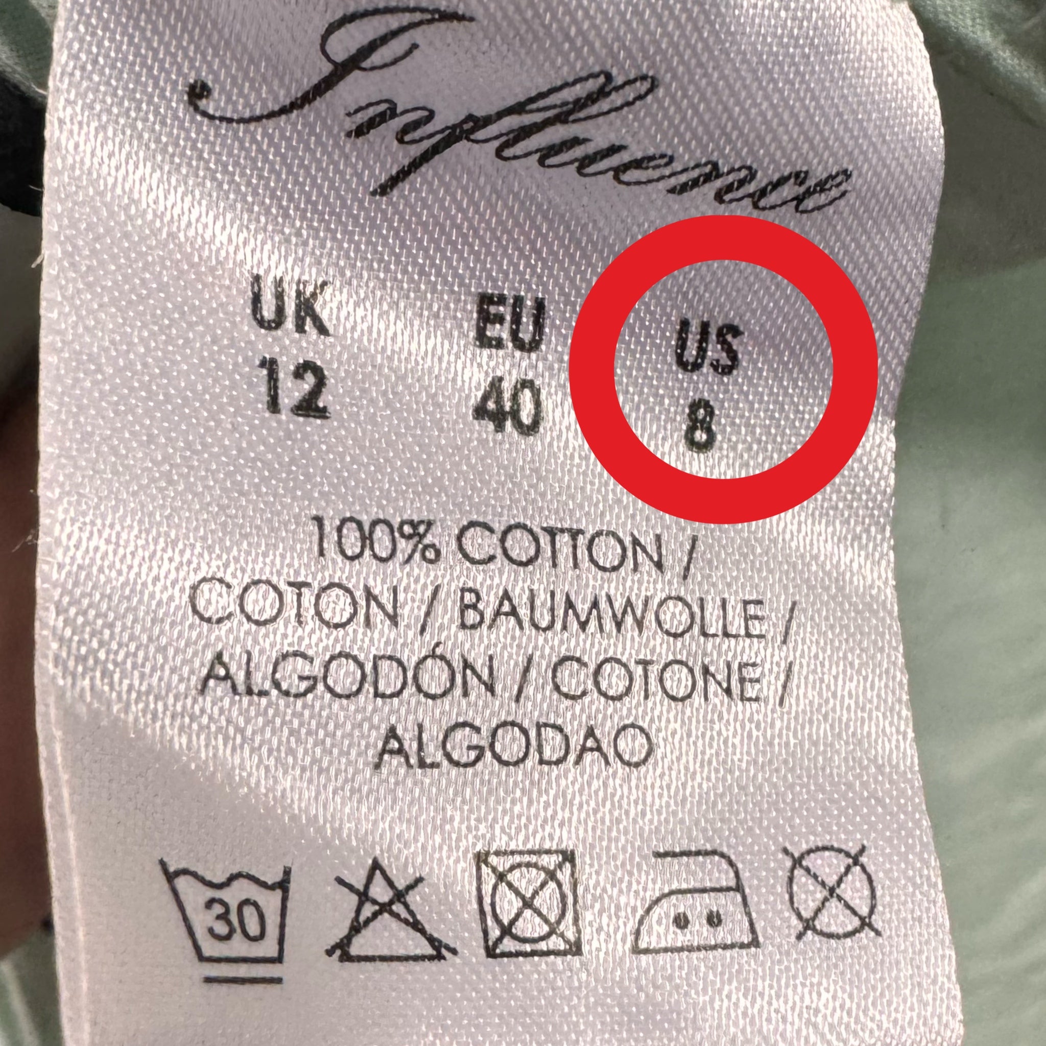 Influence Cotton Poplin Polka Dot Mini Tea Party Dress Shirring Mint Green