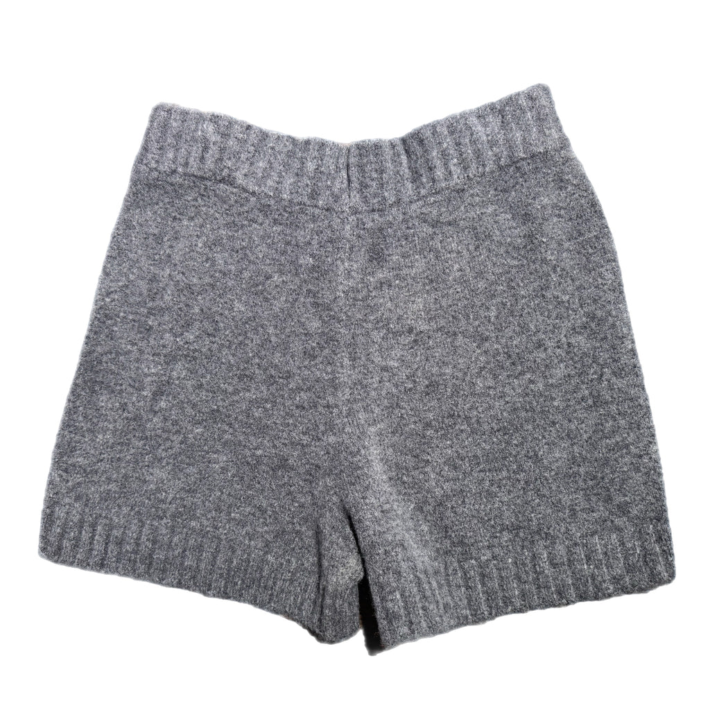 RAILS Clover Shorts Wool Cashmere Blend Stretch Loungewear - Classic Gray