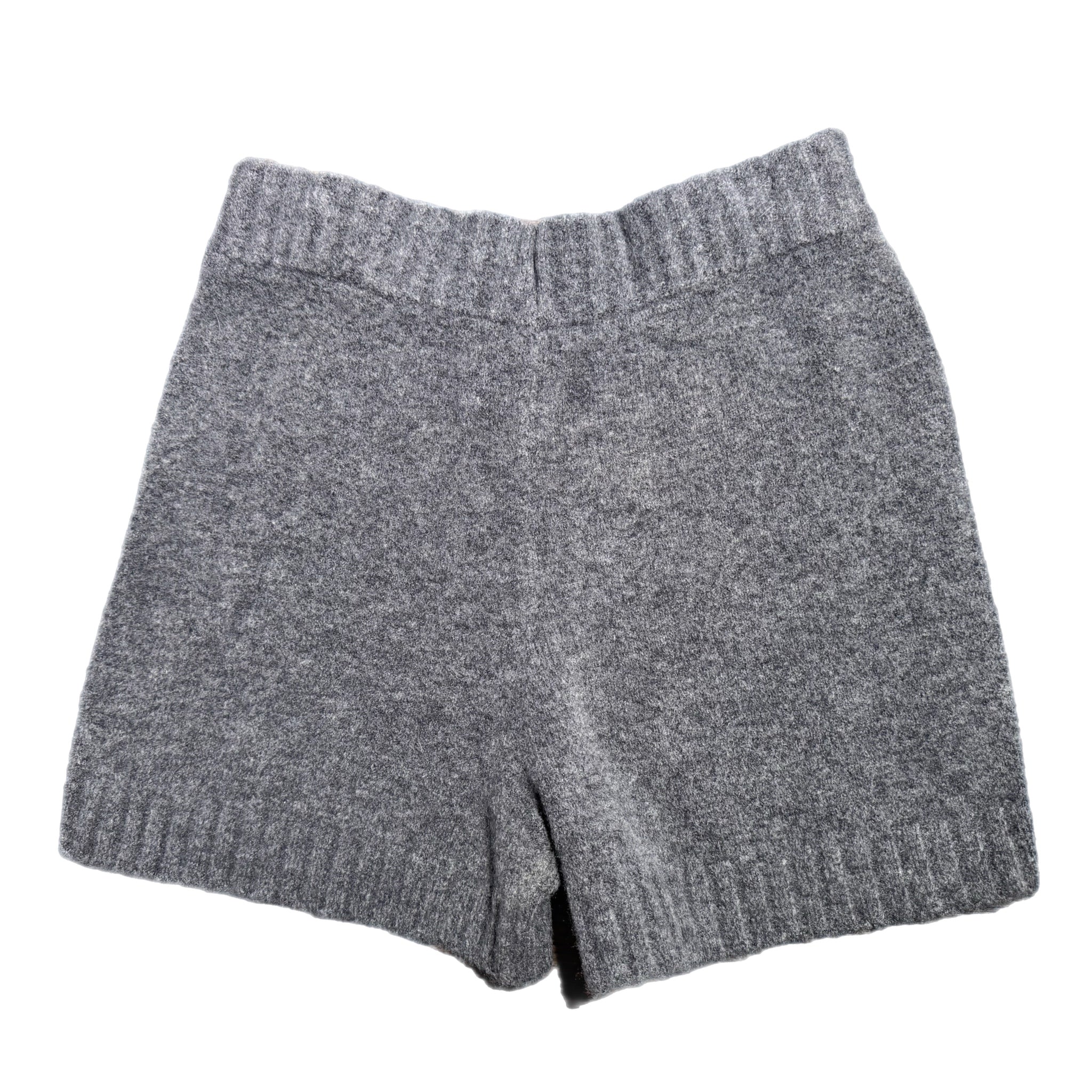 RAILS Clover Shorts Wool Cashmere Blend Stretch Loungewear - Classic Gray