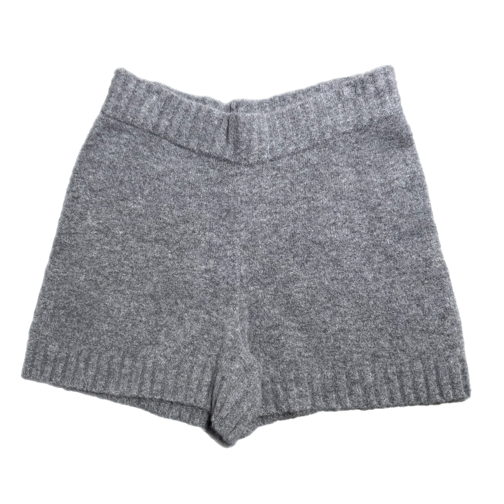 RAILS Clover Shorts Wool Cashmere Blend Stretch Loungewear - Classic Gray