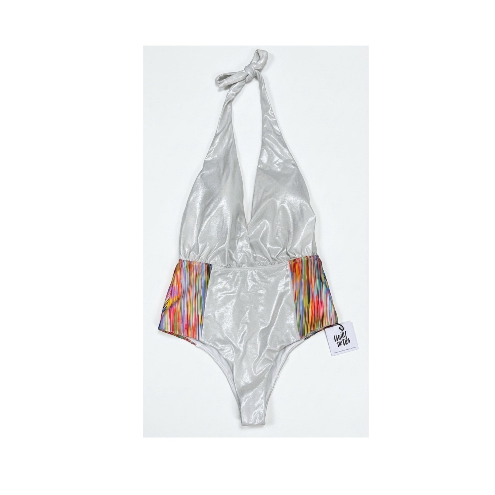 Unify the Ties Inner Peace One Piece Swimsuit Pearl Shimmer Radiance