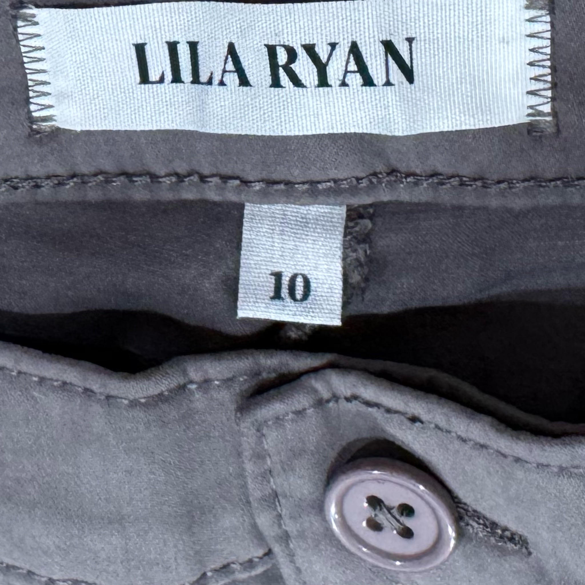 LILA RYAN Zuri Tapered Trouser Chino Pants Women’s Size 10 Only