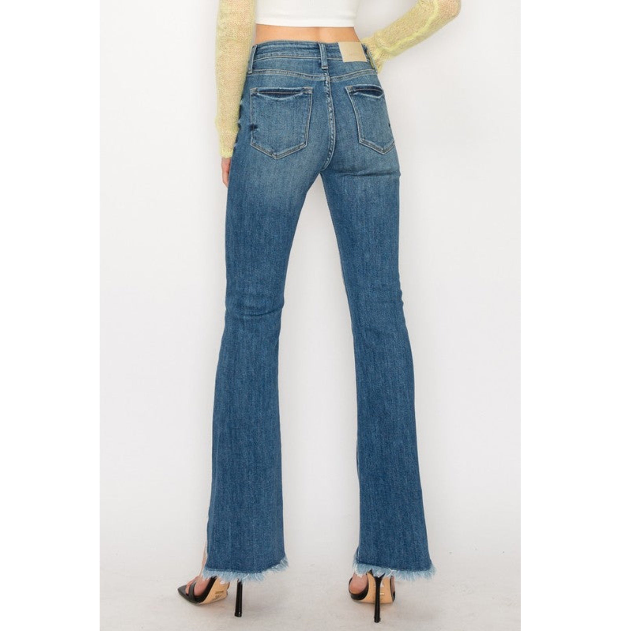 ARTEMIS VINTAGE Western High Rise Bootcut Jeans Modern Curvy Denim