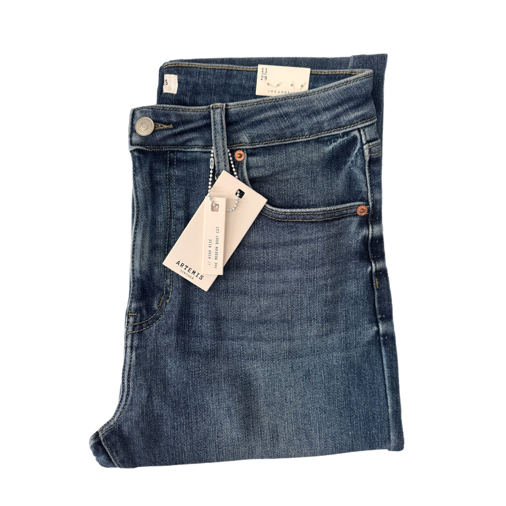 ARTEMIS VINTAGE Western High Rise Bootcut Jeans Modern Curvy Denim