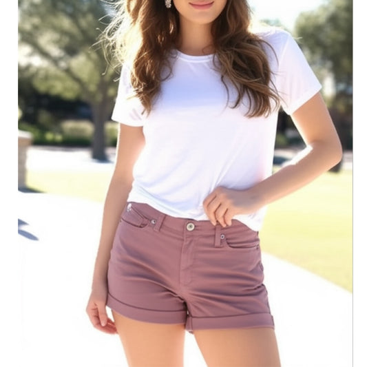 STITCH FIX STS BLUE Molly Shorts Women’s Dusty Rose 10” High Rise