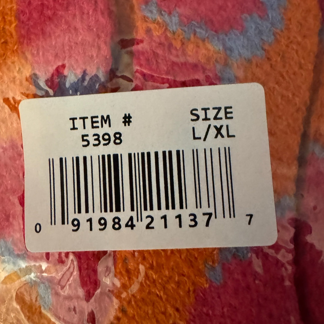 SOUTHERN GRACE Funky Feline Leopard Cardigan Sweater in Pink